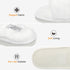Faux Fur H Slipper - White